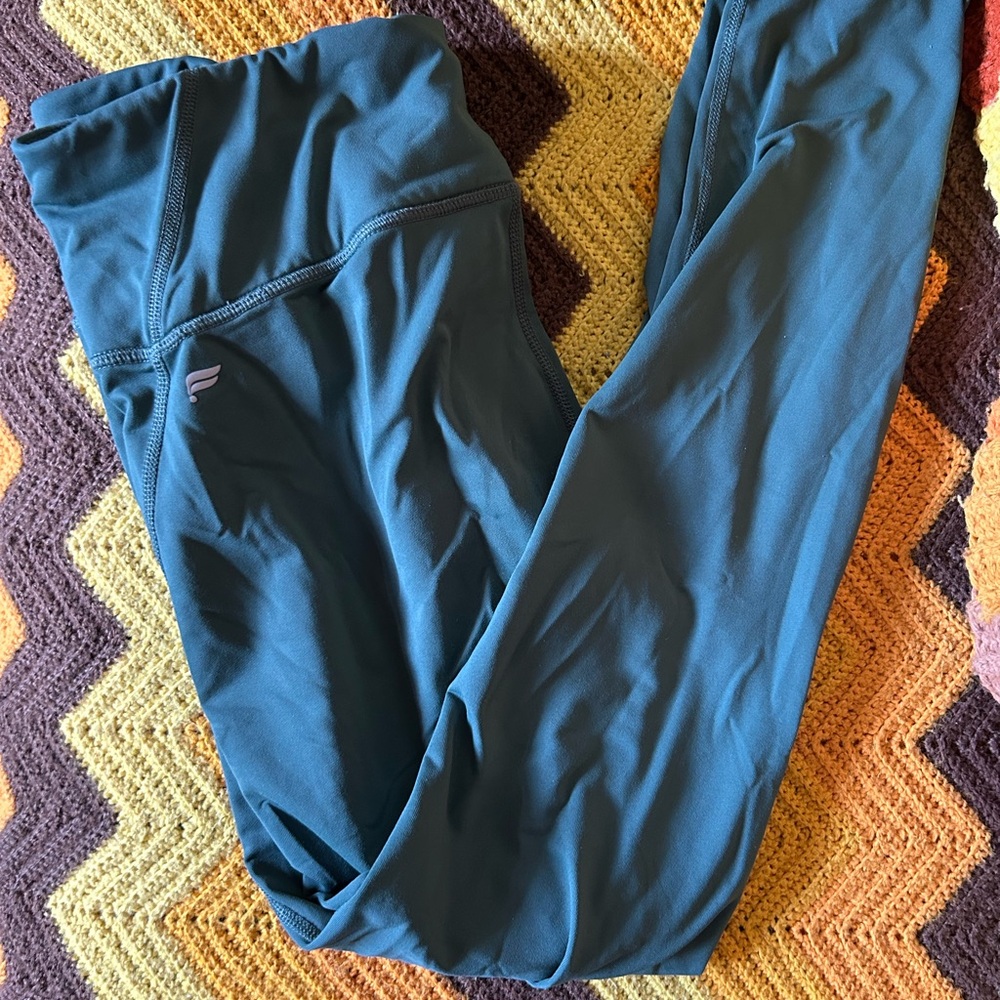 Fabletics Teal Leggings